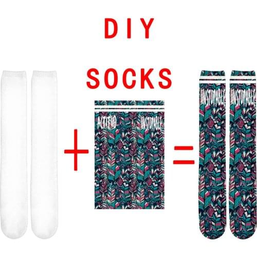 Hot sale 3D Print DIY Custom Design Men/Women Socks Casual sock Drop Shipping Wholesalers funny 3D socks clothings high quality