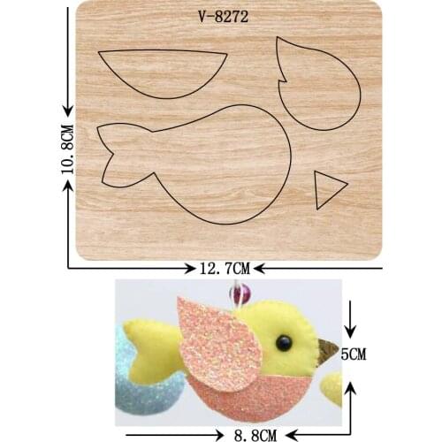 New bird wooden dies cutting dies for scrapbooking Multiple sizes V-8272