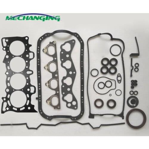 D15Z4 D16Y7 D16Y2 For HONDA CIVIC CRX 1.4/1.5/1.6i Full Set Engine Rebuilding Kits Engine Gasket 06110-P2A-030 50164200