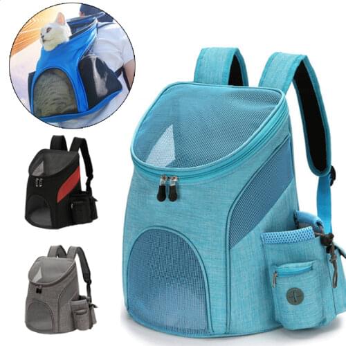Summer Mesh Pet Dog Backpack Outdoor Travel Breathable Dog Carrying bags for Small Dogs Puppy Carrier Pet Supplies mochila perro