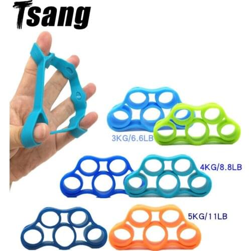 Sports & Entertainment Hand Grip Silicone Finger Expander Exercise Hand Rsistance Bands Fitness Wrist Strength Trainer Hand Grip