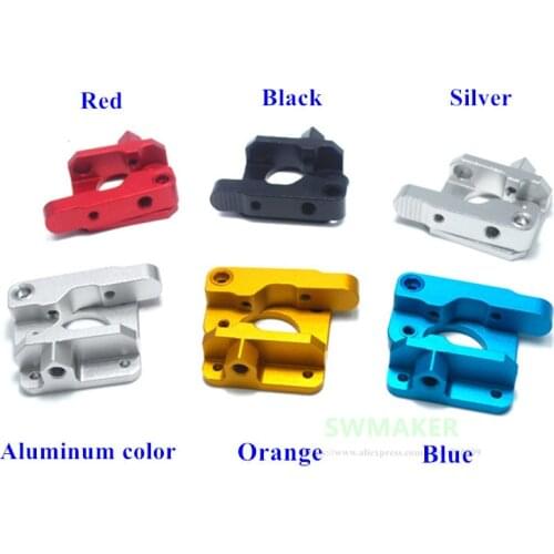 Blue Red Orange black Silver Aluminum Alloy extruder kit Bowden extruder 1.75mm for Creality CR-7 CR-8 CR-10 Ender-3 3D printer