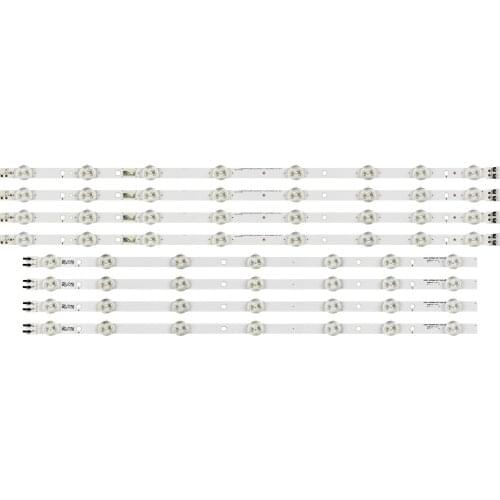 NEW 8 pcs LED strips for Un50fh5303g Un50h5303 Un50fh5303