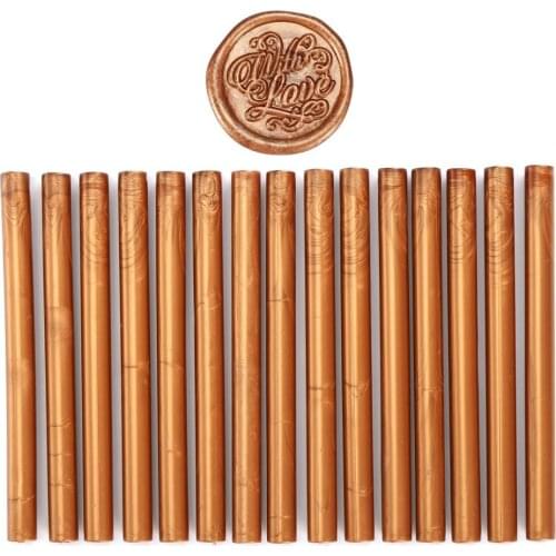 Mogoko Sealing Wax Stick No Cord Wicks Cylindrical Fire Manuscript Sealing Wax for Postage Letter Vintage Column Wax Seal Stamp