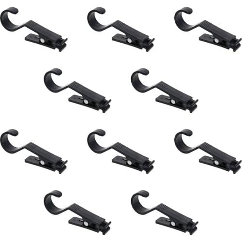 MroMax Hot Curtain Clips Polishing/Painting Stainless Steel/Plastic Curtain Decoration Accessories 35*9.6*14mm 10/20/30/40/50pcs