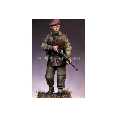 1/16 WW2 British S.A.S. Commando with 2 different heads Resin Figure soldiers GK Military war theme WWII Uncoated No colour