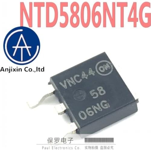 10pcs 100% orginal and new FET NTD5806NT4G 5806NG TO-252 in stock