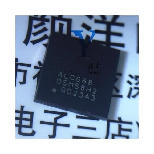 10PCS ALC668 QFN48 668 QFN-48 Sound card driver chip New and original