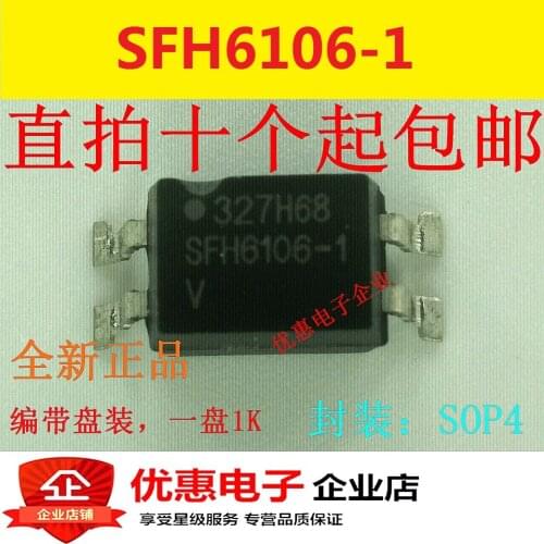 10PCS New SFH6106 SFH6106-1T SMD SOP4