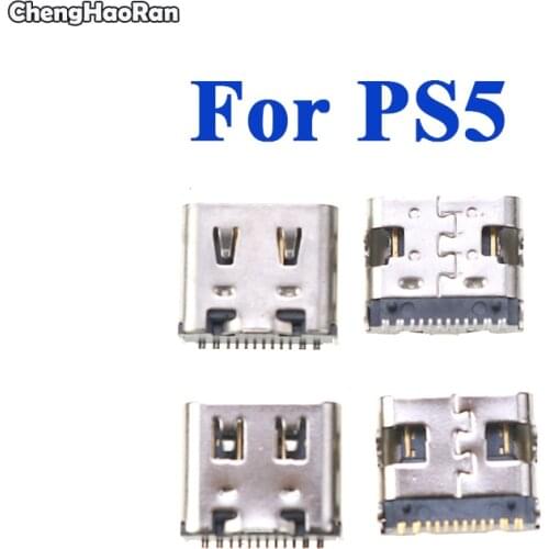ChengHaoRan For PS5 Replace ps5 compatible port interface connector HDMI-compatible for Sony Playstation 5 interface