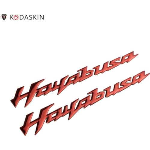 KODASKIN Motorcycle Logos 3D Raise Emblem Stickers Decal fit for Suzuki Hayabusa GSXR1300