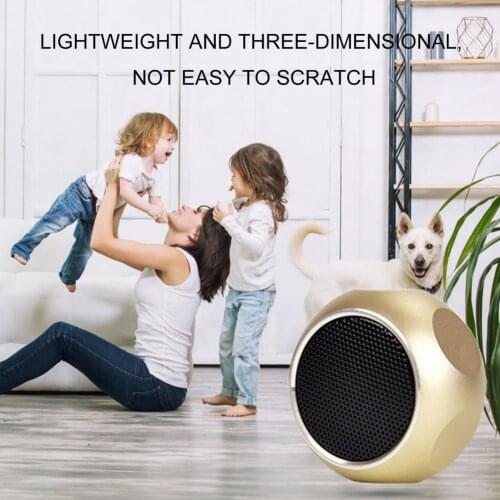 M10 Mini Bluetooth 5.0 Speaker Portable Melodious Sound Aluminum Alloy Speaker for Outdoors