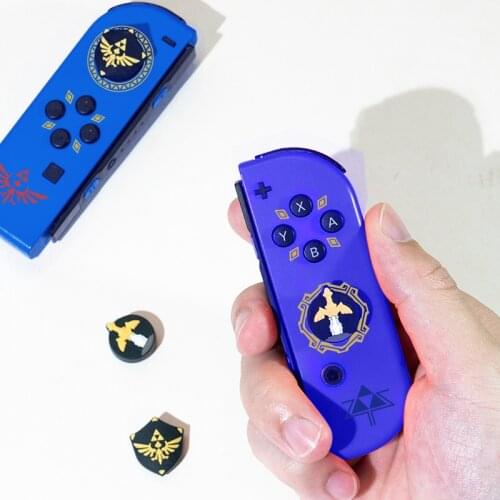 Sword and Hat Theme Nintend Thumb Stick Grip Cap Joystick Cover for Nintendo Switch Lite Joy-con Controller Thumbstick Case