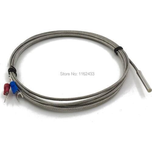 FTARP02 K E type 3m metal screening cable polish rod probe head thermocouple temperature sensor