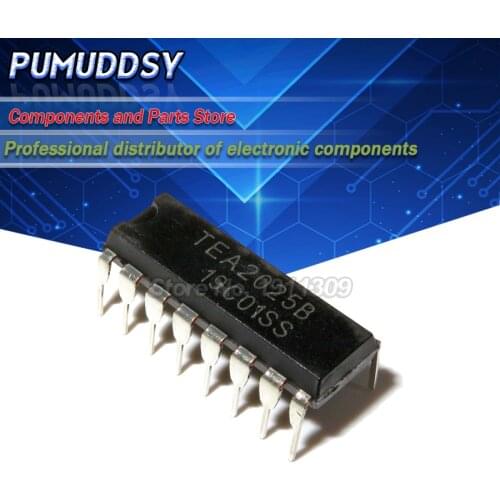 10PCS TEA2025B TEA2025 DIP-16 Audio Amplifier Amplifier Board IC