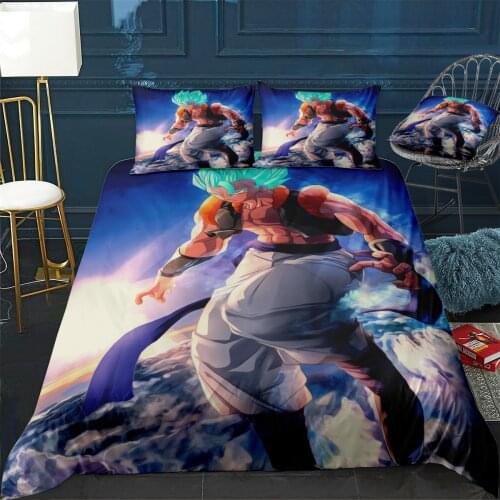 Gogeta goku vegeta dbz Duvet Cover Comfortable Quilt Home Decora Design Universal Bedding Set Bedclothes+Pillowcase 3pcs