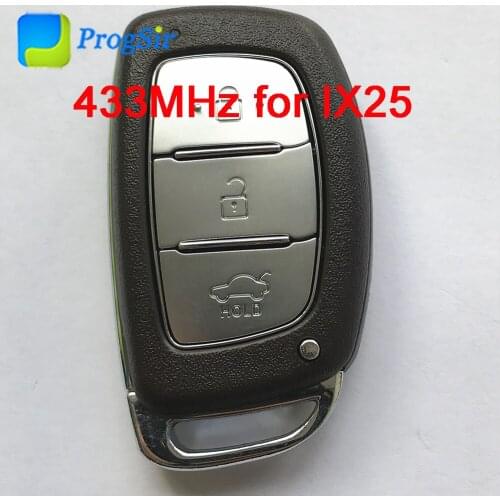 3 Button 434 Mhz Smart Proximity Keyless Go for Hyundai IX25 Elantra C9100 Remote Control