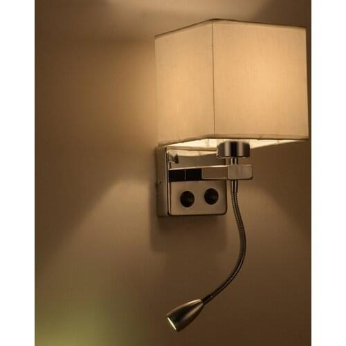 Modern Wall Lamp Alloy Novelty Up&Down Double Lights LED Wall Light Luminaire Bed Wall Lamp Van Of Wall Home Decoration Arandela