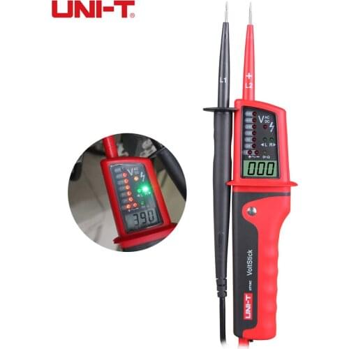 UNI-T UT15C Voltage Test Pen Waterproof Digital LCD Display AC DC Voltage Phase Rotation Tester