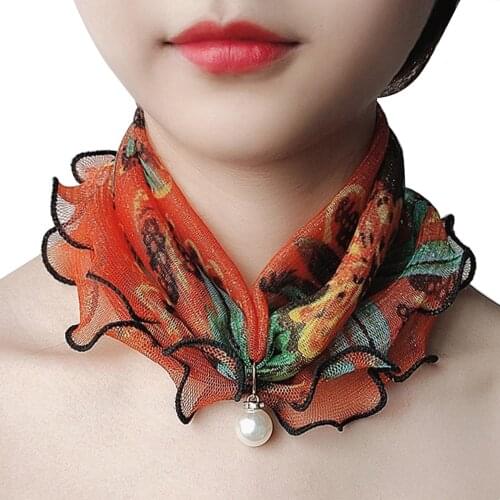 Print Hairband Women Multifunction Lace Variety Scarf Elastic Hair Band Headwrap Headwear Girls Gift