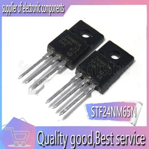 10pcs/lot F24NM65N STF24NM65N New stock TO-220F