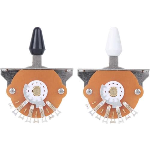 5-Way Electric Guitar Switch Metal Plastic For Fender 5-way Blade Switch with Screws Electric Guitar Accessories