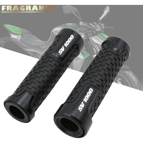 7/8" 22mm Rubber Motorcycle HandleBar handle bar Motorbikes Hand For SUZUKI SV1000 sv 650 sv650 sv650s SFV650 SV1000 1000SFV