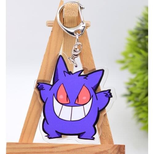 Anime Keychain WL0711 Acrylic Cartoon Keyring Accessories