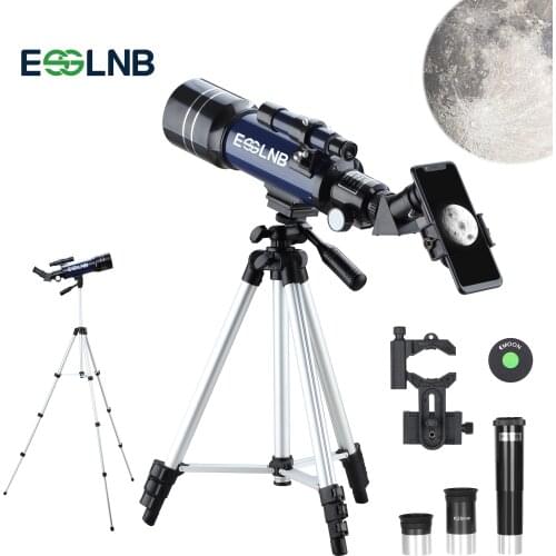 36070 Astronomical Telescope 70mm Lens with Adjustable Tripod Mobile Holder 180x Monocular for Moon Watching Beginners Kids Gift