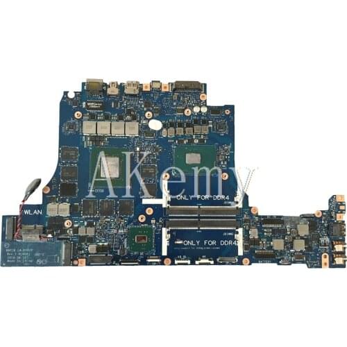For DELL Alienware 15 R3 17 R4 Laptop Motherboard LA-D751P CN-0V1KRT 0V1KRT V1KRT Motherboard Mainboard i7-6700HQ GTX1060