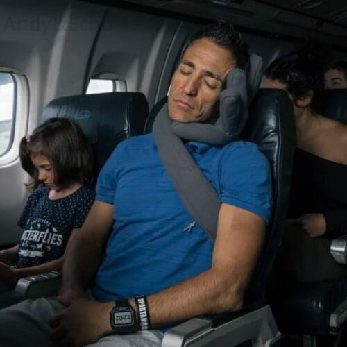 Ergonomic Design Neck Pillow Bend Travel Pillows Cozy Deep Sleep for Airplane Car Office Ortopedic Memory Foam Multi-function