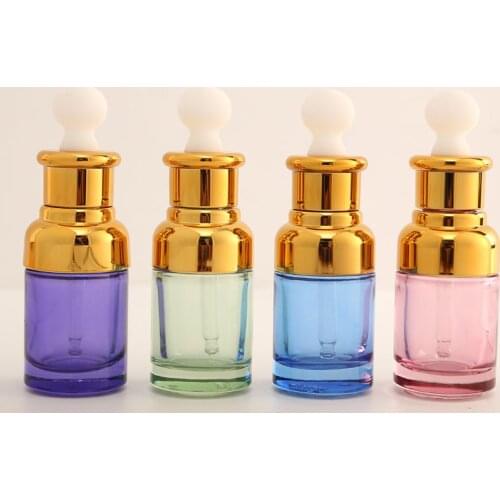 6pcs/lot 30ml Glass Drop Bottle Aromatherapy Liquid Dropper for essential basic oil Pipette Bottles Refillable