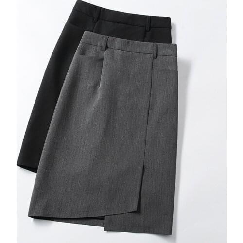 IEGXFASHION Pencil Skirts With Flowers