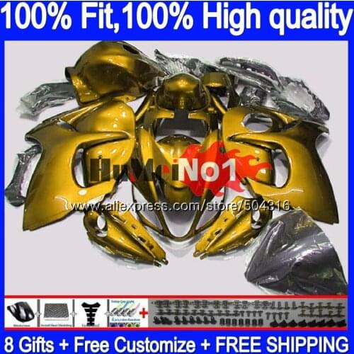 Injection For SUZUKI Hayabusa GSXR 1300 2008 2009 10 11 12 ALL Golden 29MC.145 GSXR-1300 GSXR1300 08 09 2010 2011 2012 Fairing