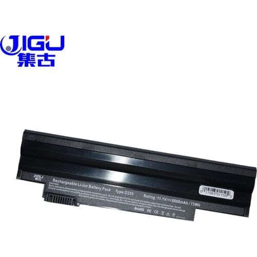 JIGU High Quality New 9 Cells Laptop Battery For Acer Aspire One D255 D260 522 722 AO722 AL10A31 AL10G31 Black