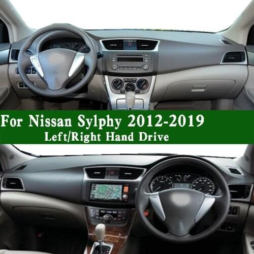 Fits Nissan Bluebird Sylphy III Sentra B17Z B17 2012 2013 2014 2015 2016 2017 2018 2019 Dashmat Dashboard Cover Pad Carpet