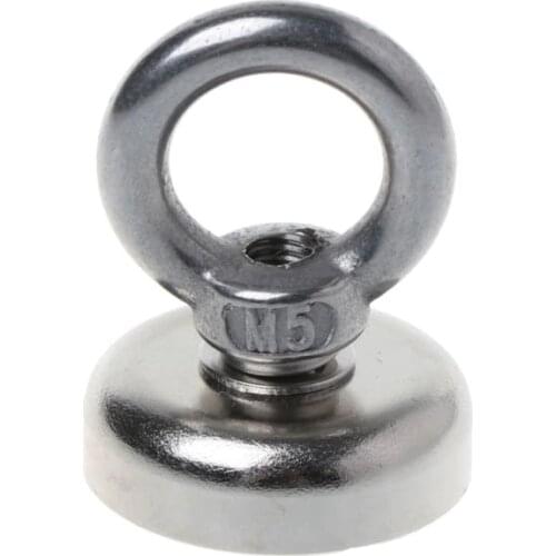 Powerful Round Magnet Hook Metal Detector Strong Sea Fishing Hunting Magnetic Materials