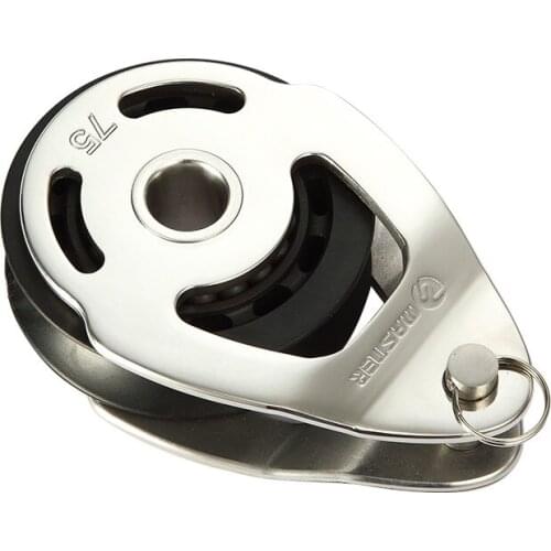 Marine Boat Yacht Sailboat Dinghy 75mm 2 15/16 Inch Stainless Steel Mast Block Small Boat Block Master SSC-7509F