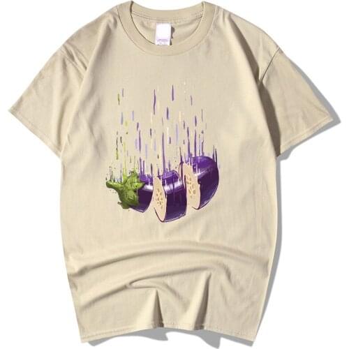 2021 Summer New100% Cotton Vegetable Printing T Shirt Men Causal O-neck Basic Short Sleeve Male High Quality Classical Tops