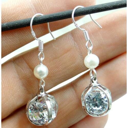 Natural stone Quartz Crystal Arrival Crystal Rhinestone earring pendant for diy Jewelry making earring Accessories Q20