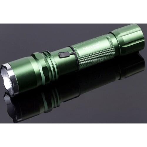 SMALL SUN Aluminum super powerful led rechargeable hunting flashlight use 18650 battery self defense camping Bicycle Light