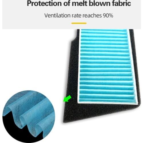 Model3 New Air Filter HEPA Cleaner For Tesla Model 3 2021 Accessories Air Condition Filter Replacement Protection Three