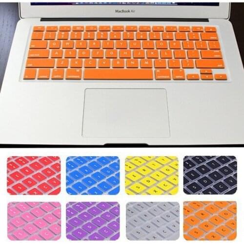 US Version Silicone Keyboard Skin Cover 5pcs Film For Apple Macbook Pro Retina 13" 15" 17" Protector Cover for Mac book Air 13.3