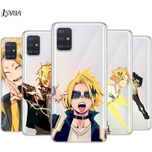 Denki Kaminari My Hero Anime For Samsung Galaxy A01 A11 A12 A22 A21S A31 A41 A42 A51 A71 A32 A52 A72 A02S Silicone Phone Case