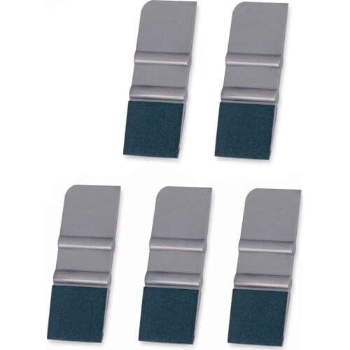 EHDIS 5pcs Vinyl Wrap Squeegee Scraper Carbon Foil Film Wrapping Sticker Remover No Scratch Suede Felt Tool Window Tint Car Tool