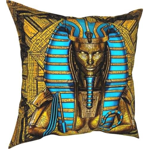 Sacred Queen Pillowcase Home Decor Egypt Mummy Goddess Queen Cushion Cover Throw Pillow for Home Double-sided Printing Print