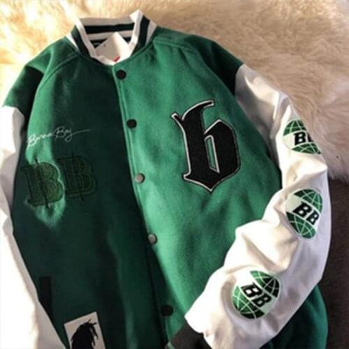 Outer Ladies And Couple Jackets Tops Teen Jackets Ladies Tops Couple Cardigans High Quality Baseball Uniforms Top Clothing 2021