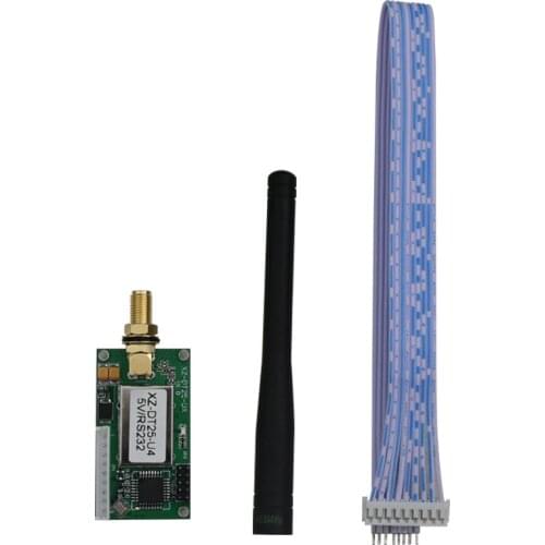 Vhf uhf 115200 high speed rf module 1km 433mhz transmitter 100mw rf data transceiver 868mhz receiver module rs485 ttl rs232