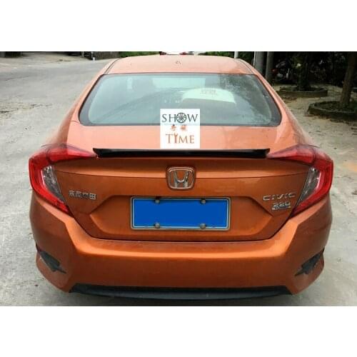 Fit for HONDA for CIVIC 10 carbon FIBER REAR spoiler