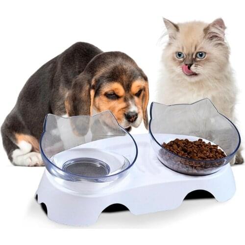 1PC Pet Bowl Dog Cat Slow Feed Protect Spine Bowl Drinking Protection Stomach Bowl Non-toxic And Durable Pet Supplies